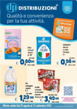 Offerte valide dal 29 agosto al 12 settembre