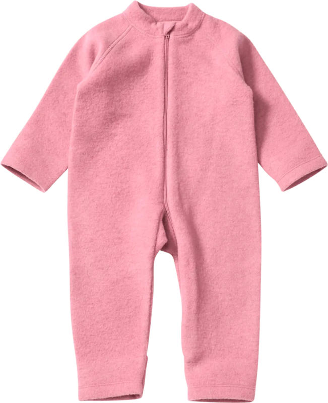 ALANA Overall aus Merinowolle & Mitwachsfunktion, rosa, Gr. 62/68