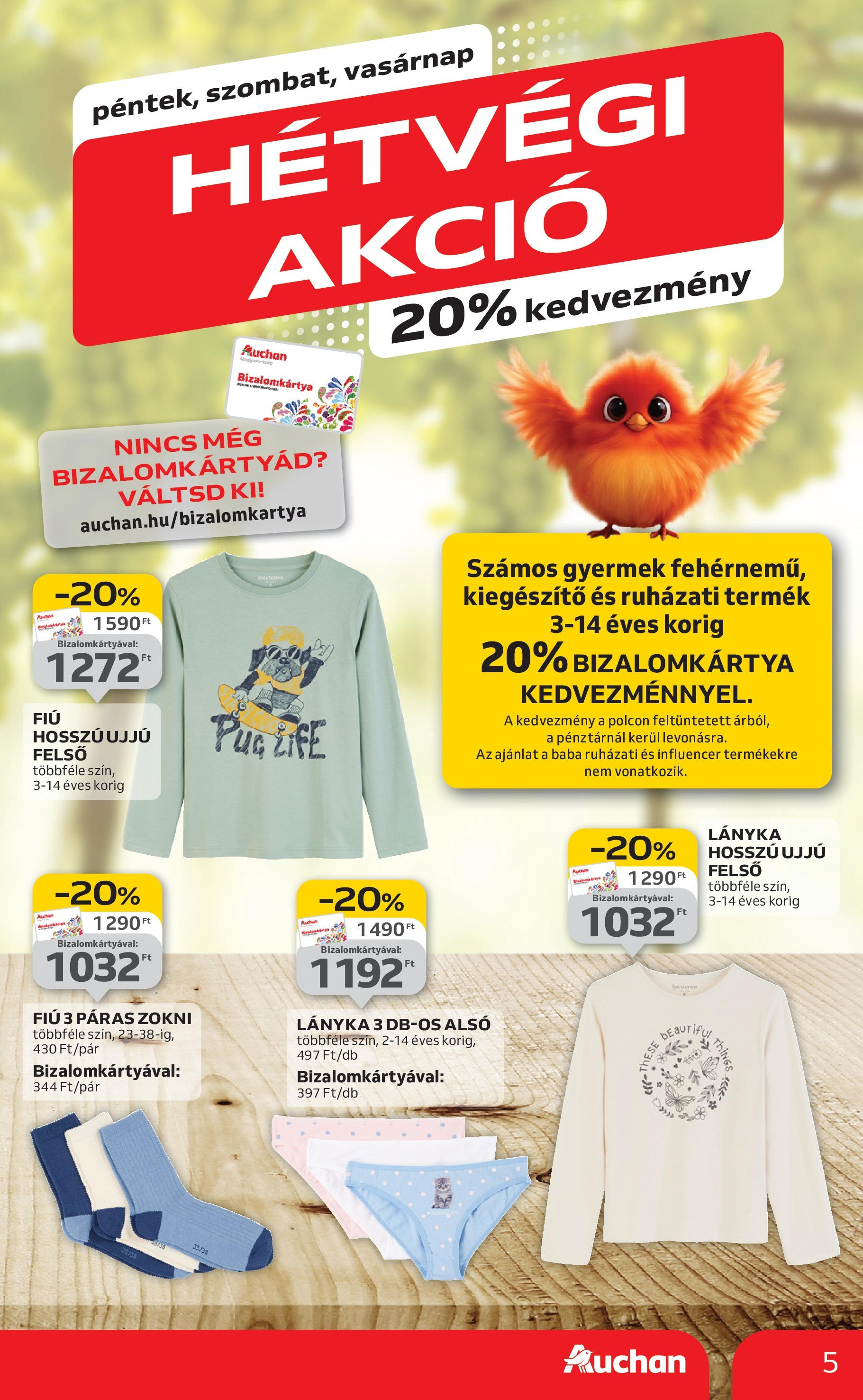 Auchan - Auchan újság érvényessége 09.03.-ig - 2025.08.29. -tól/töl > akció, lapozható szórólap 🛍️ | Oldal: 5 | Termékek: Zokni