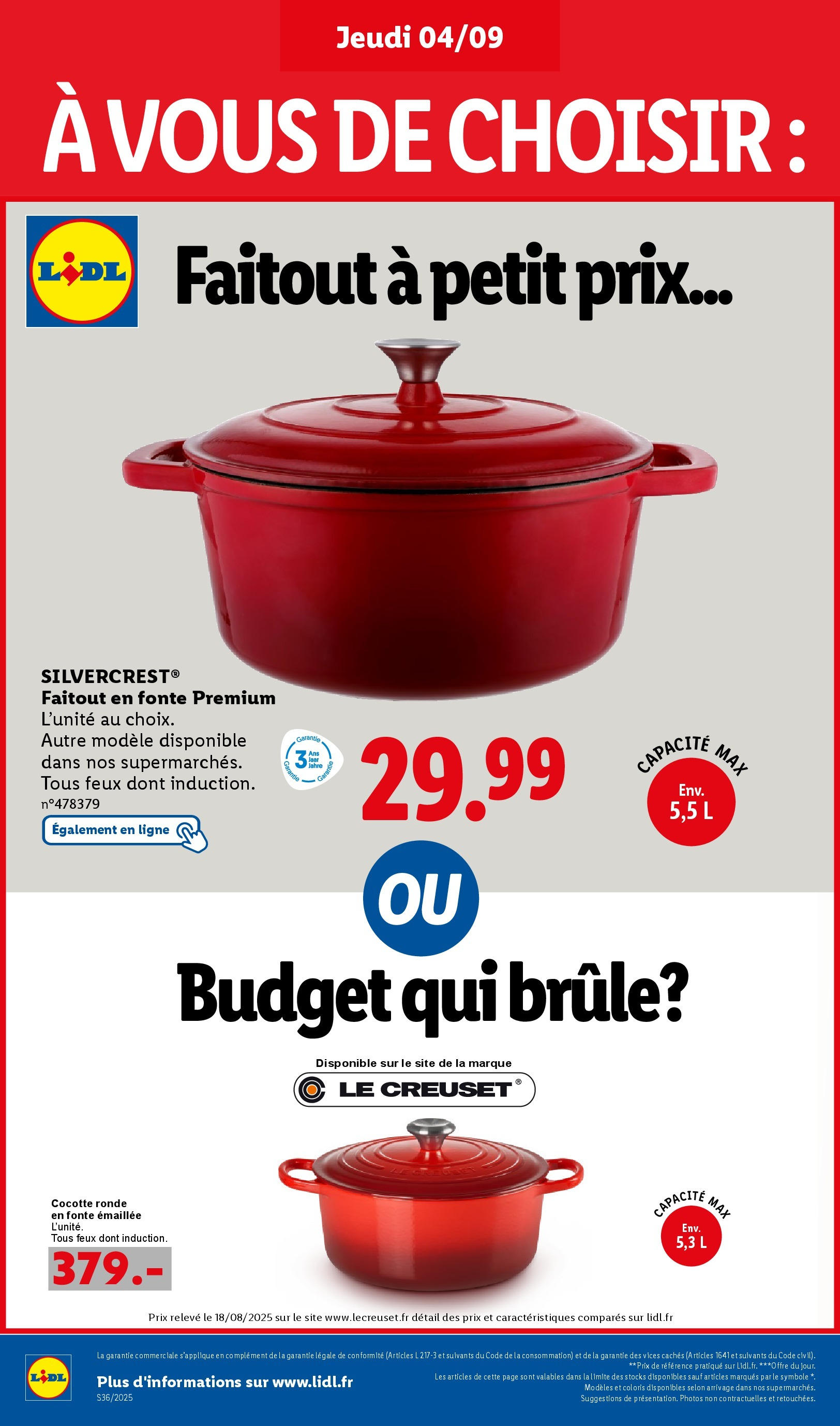 Catalogue LIDL du 31/08/2025 | Promo prospectus en ligne | Page: 26