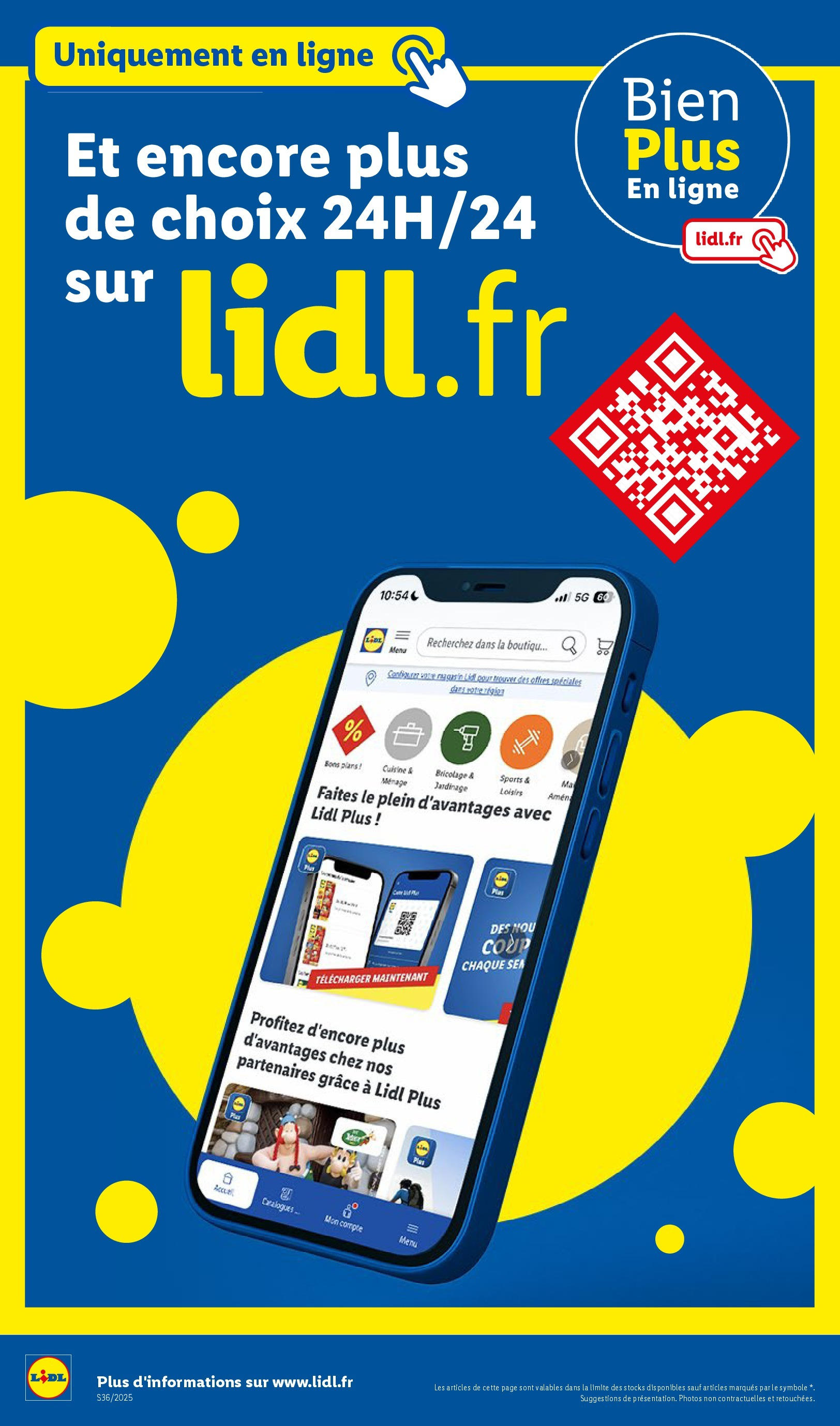 Catalogue LIDL du 03/09/2025 | Promo prospectus en ligne | Page: 4 | Produits: Store Catalogue LIDL du 03/09/2025 | Promo prospectus en ligne | Page: 4 | Produits: Store