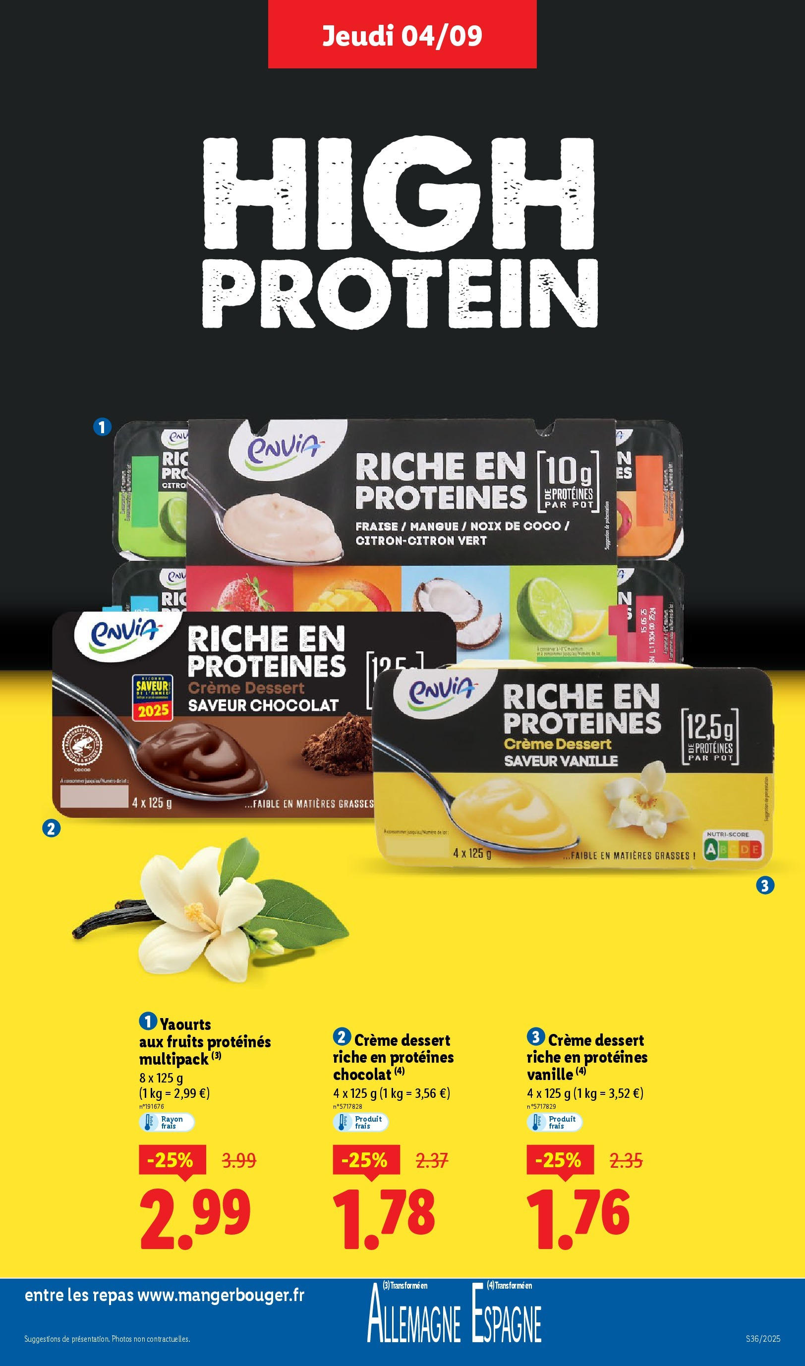 Catalogue LIDL du 03/09/2025 | Promo prospectus en ligne | Page: 11 | Produits: Fraise, Chocolat, Noix, Crème Catalogue LIDL du 03/09/2025 | Promo prospectus en ligne | Page: 11 | Produits: Fraise, Chocolat, Noix, Crème