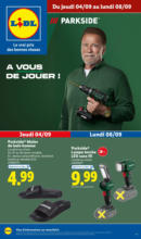 Retrouvez le nécessaire pour bricoler avec Parkside et faire du sport avec Crivit !