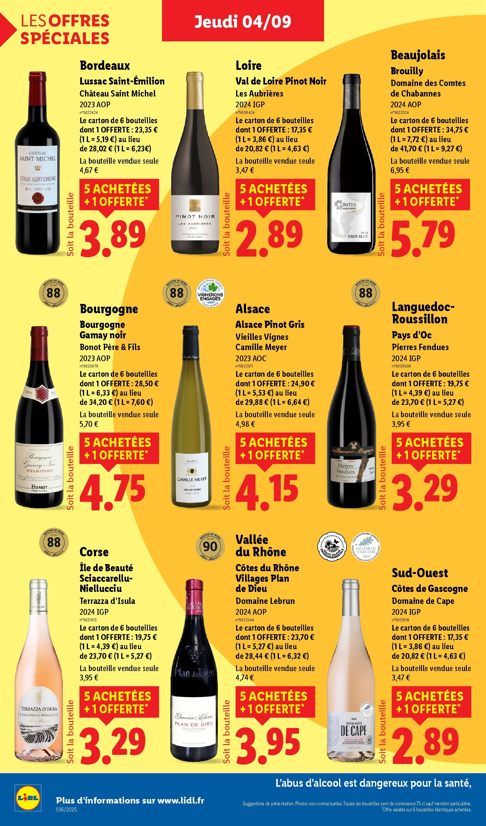 Catalogue LIDL du 03/09/2025 | Promo prospectus en ligne | Page: 24 | Produits: Vin Catalogue LIDL du 03/09/2025 | Promo prospectus en ligne | Page: 24 | Produits: Vin