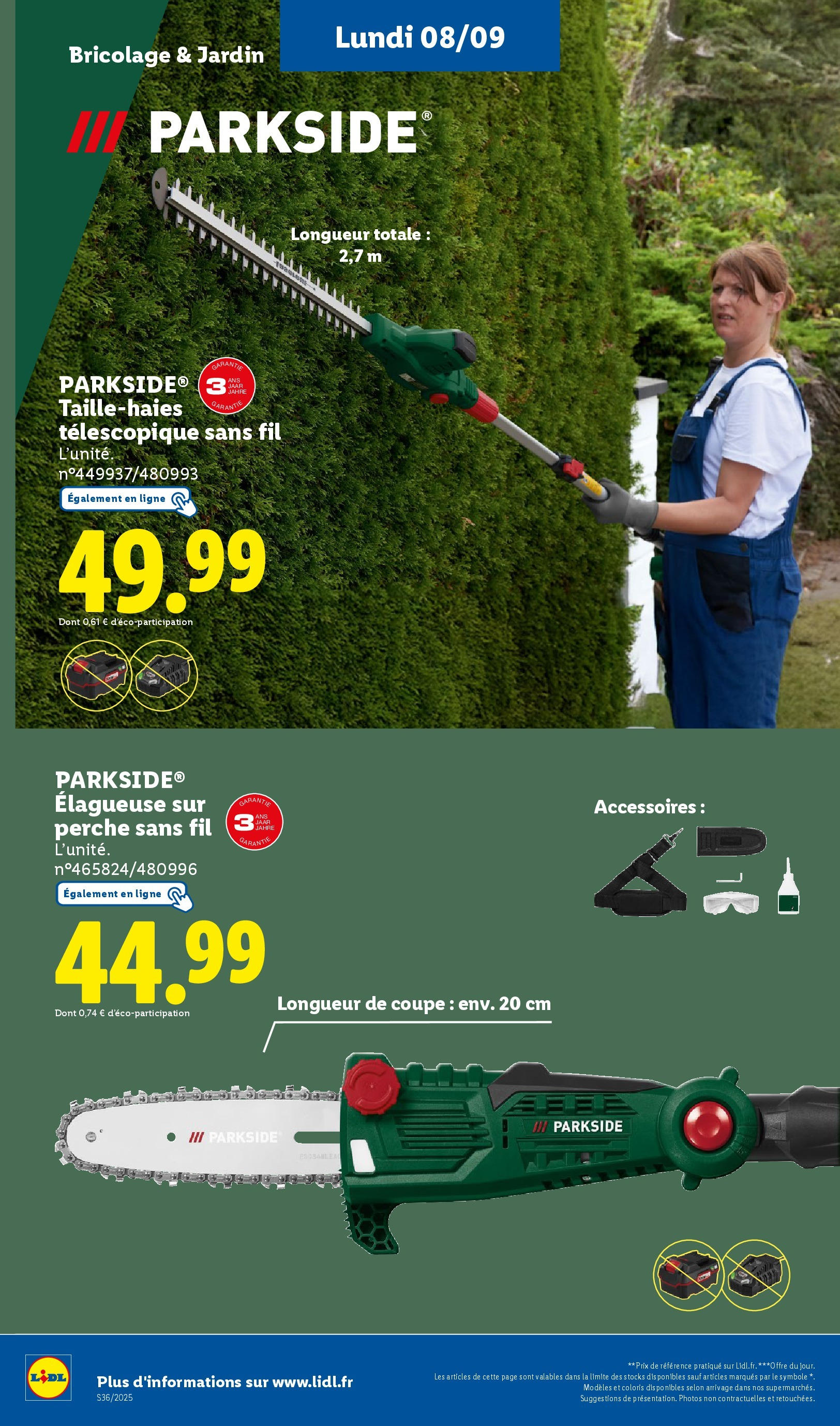 Catalogue LIDL du 03/09/2025 | Promo prospectus en ligne | Page: 62 Catalogue LIDL du 03/09/2025 | Promo prospectus en ligne | Page: 62