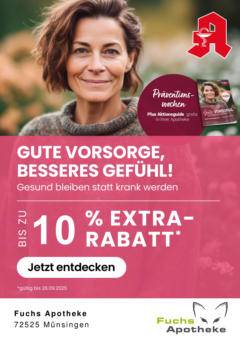 Entdecke - Jetzt online Rabatte, Gewinnspiele, Gesundheitstipps und vieles mehr entdecken ab 29.08.2025 gültig