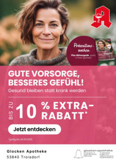 Entdecke - Jetzt online Rabatte, Gewinnspiele, Gesundheitstipps und vieles mehr entdecken ab 29.08.2025 gültig