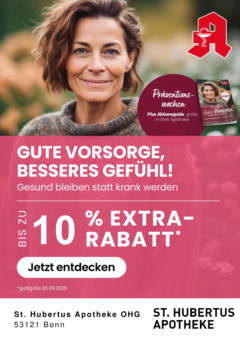 Entdecke - Jetzt online Rabatte, Gewinnspiele, Gesundheitstipps und vieles mehr entdecken gültig ab dem 29.08.2025