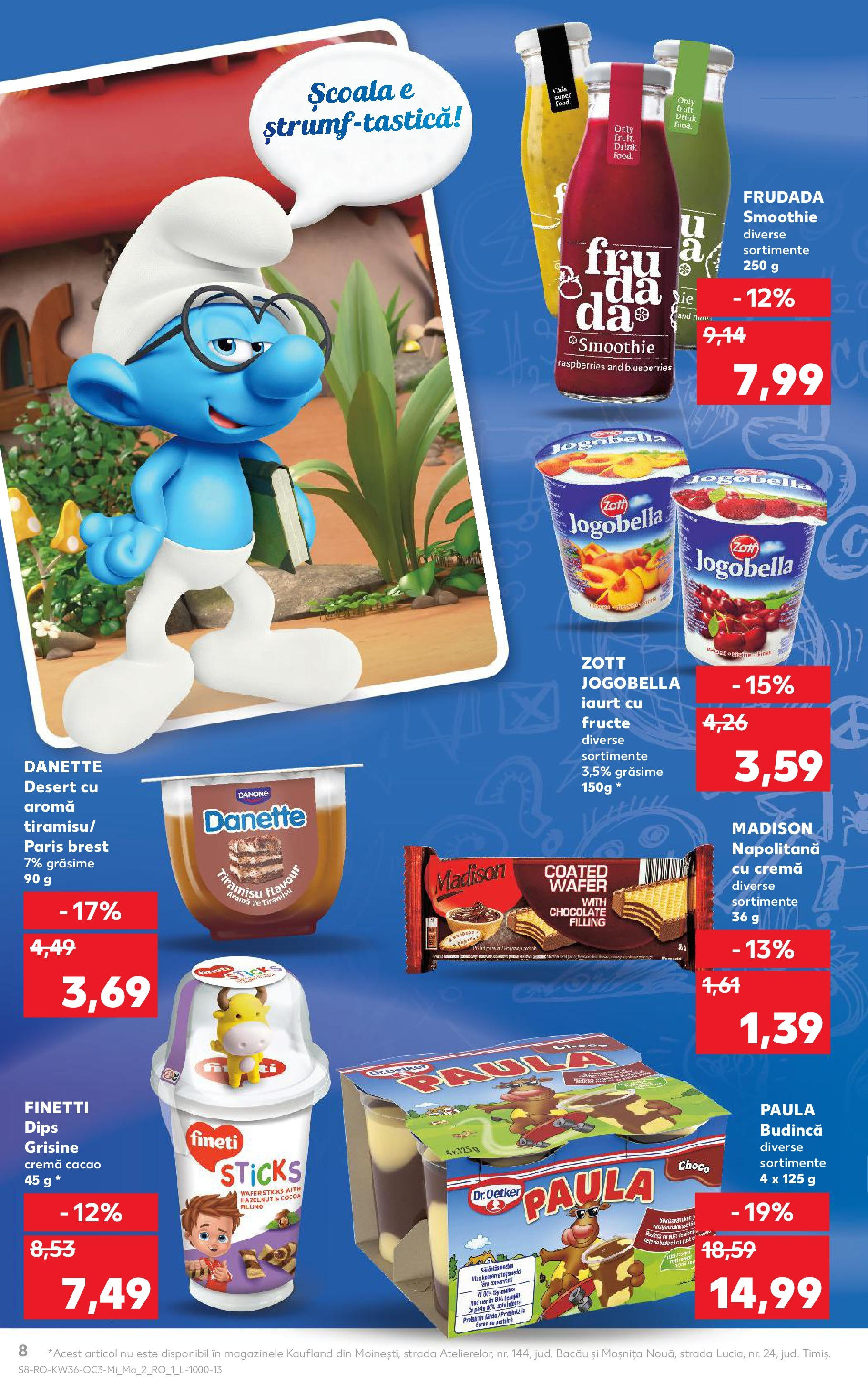 Catalog Kaufland - Deva 03.09.2025 - Revista si Oferta | Pagină: 8 | Produse: Iaurt, Cremă, Tiramisu, Cacao