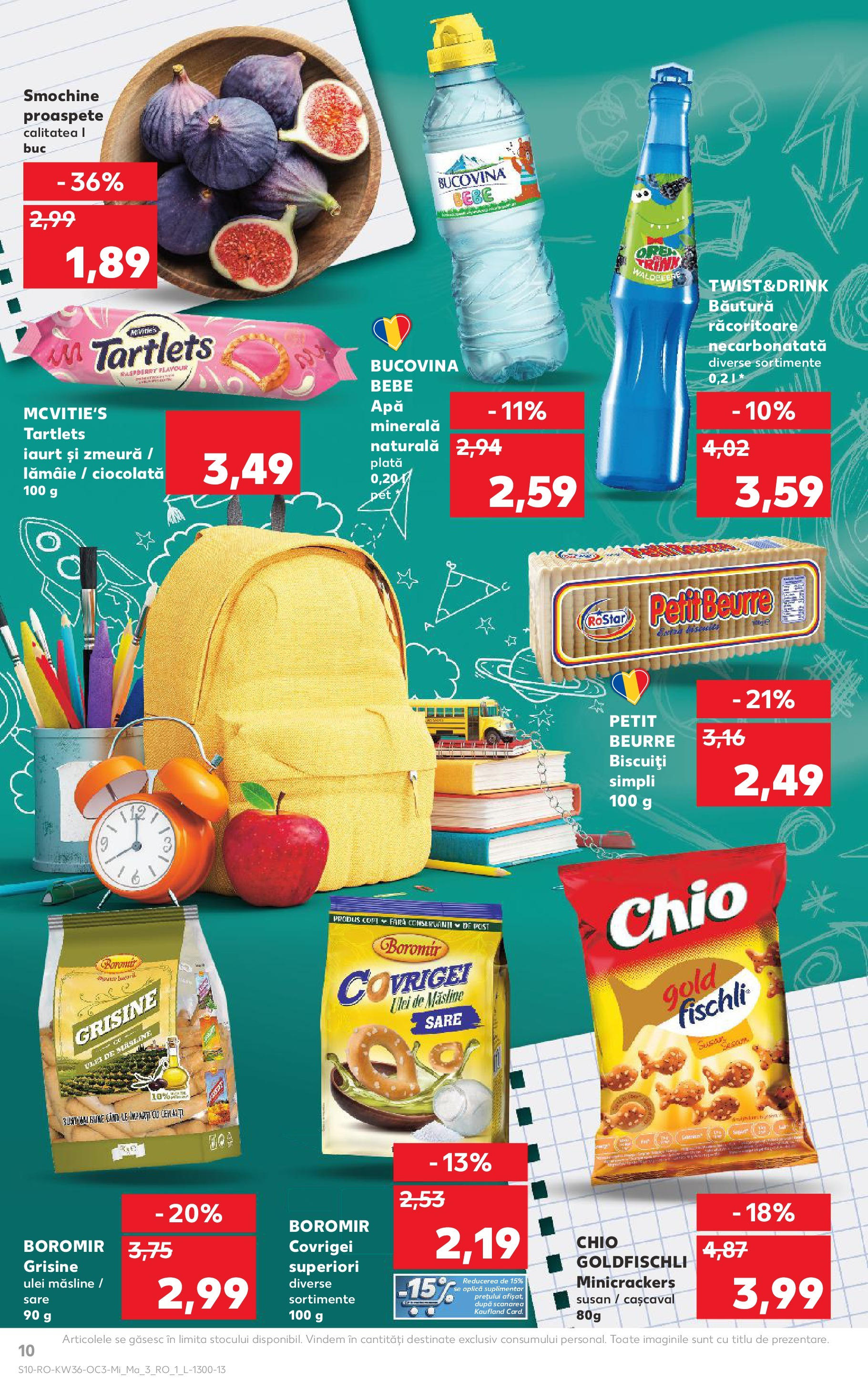 Catalog Kaufland - Deva 03.09.2025 - Revista si Oferta | Pagină: 10 | Produse: Cașcaval, Iaurt, Ciocolată, Sare