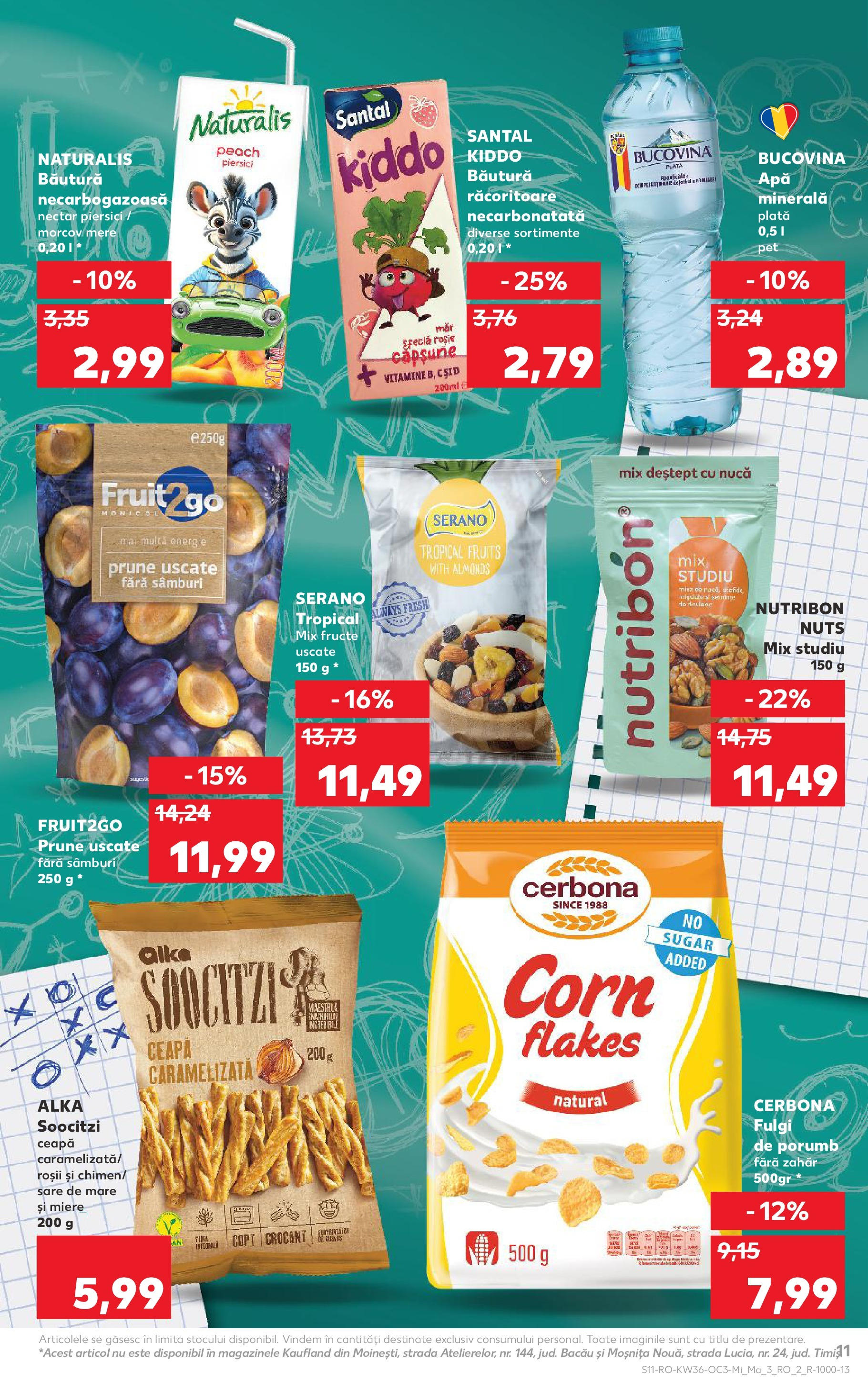Catalog Kaufland - Deva 03.09.2025 - Revista si Oferta | Pagină: 11 | Produse: Yazı tahtası kalemi, Roșii, Prune, Ceapă