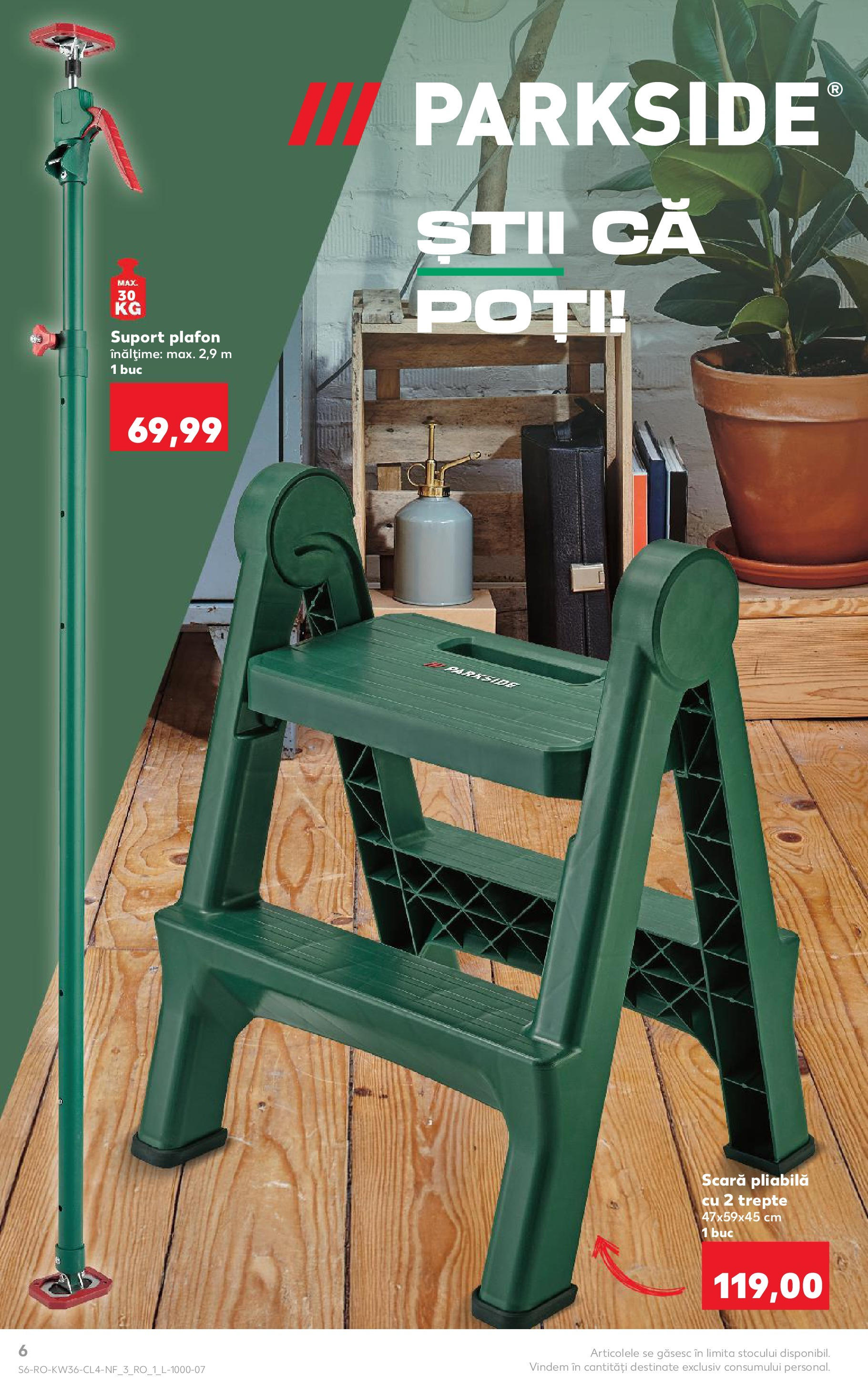 Catalog Kaufland - Galați 03.09.2025 - Revista si Oferta | Pagină: 6 | Produse: Scară