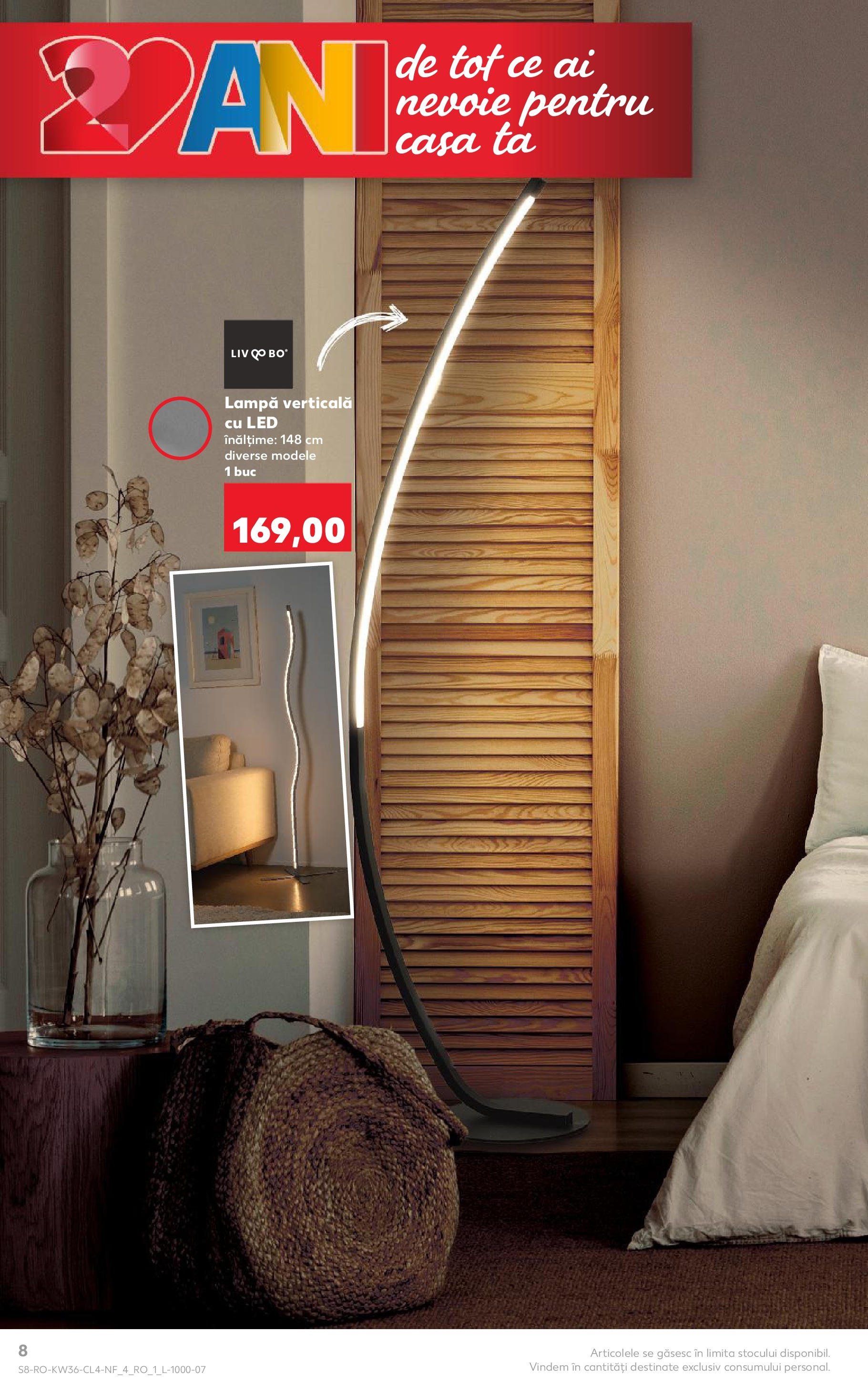 Catalog Kaufland - Galați 03.09.2025 - Revista si Oferta | Pagină: 8 | Produse: Babak, Lampă