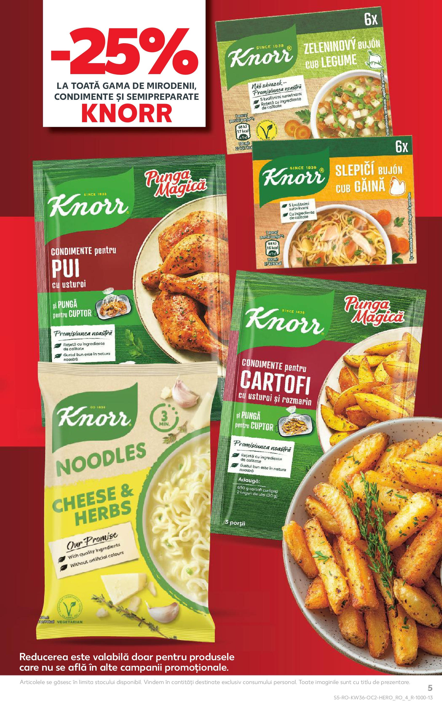 Catalog Kaufland - Bârlad 03.09.2025 - Revista si Oferta | Pagină: 5 | Produse: Pungă, Cuptor, Hacıyatmaz Kedi Oyuncağı, Condimente