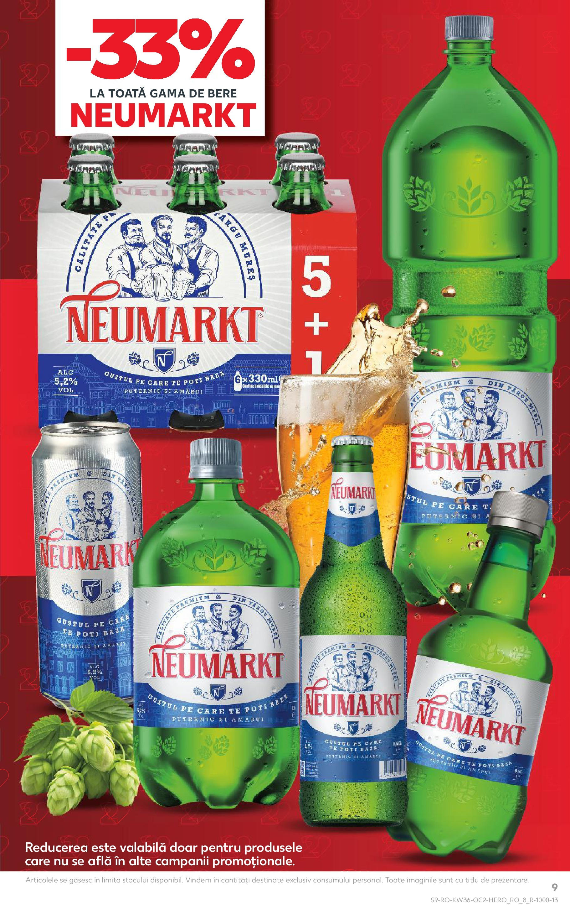 Catalog Kaufland - Bârlad 03.09.2025 - Revista si Oferta | Pagină: 9 | Produse: Bere