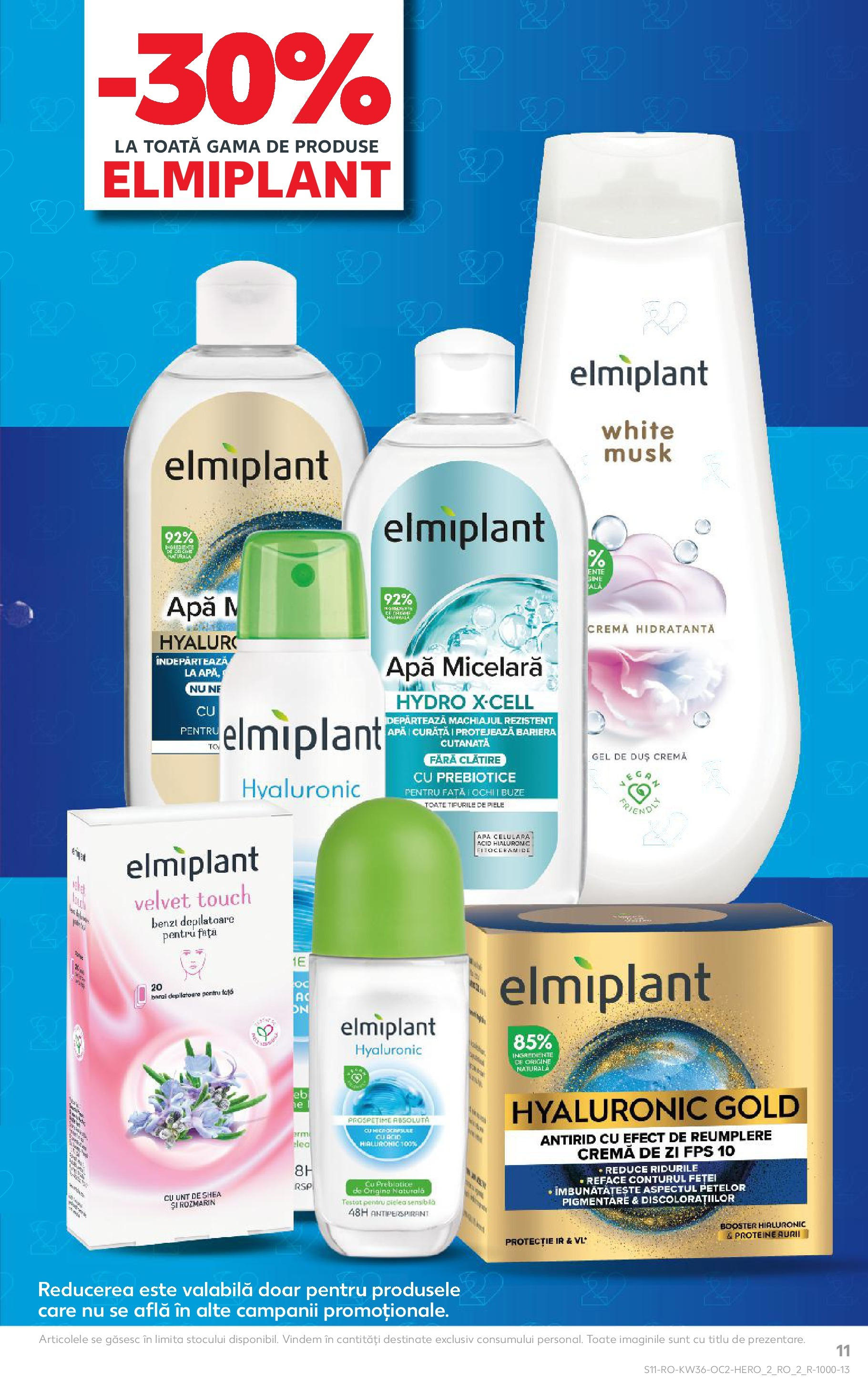 Catalog Kaufland - Bârlad 03.09.2025 - Revista si Oferta | Pagină: 11 | Produse: Cremă de zi, Arapsaçı, Duș, Cremă