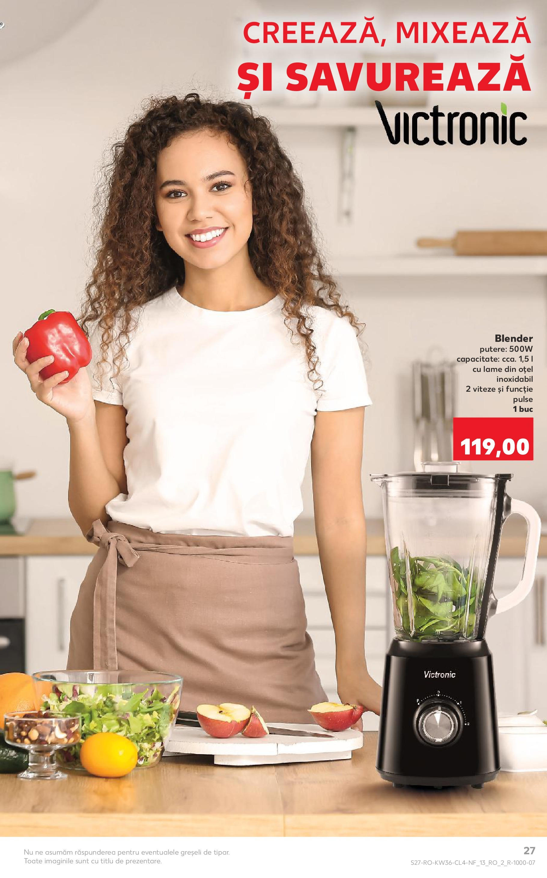 Catalog Kaufland - Galați 03.09.2025 - Revista si Oferta | Pagină: 27 | Produse: Blender