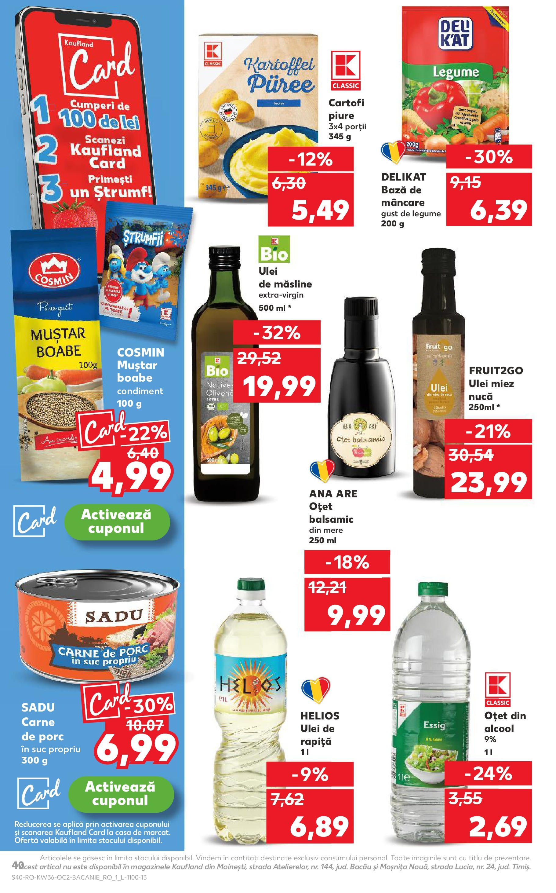 Catalog Kaufland - Bârlad 03.09.2025 - Revista si Oferta | Pagină: 40 | Produse: Mere, Muștar, Cartofi, Legume