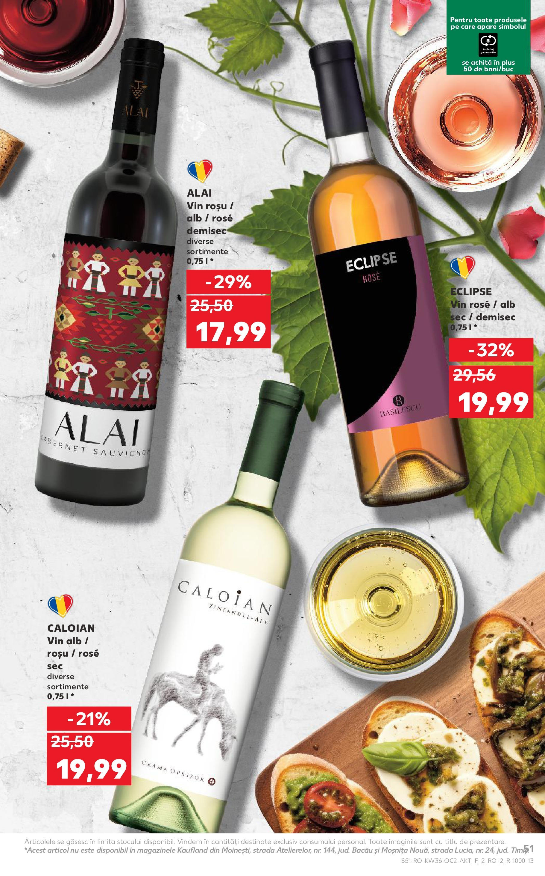 Catalog Kaufland - Bârlad 03.09.2025 - Revista si Oferta | Pagină: 51 | Produse: Vin
