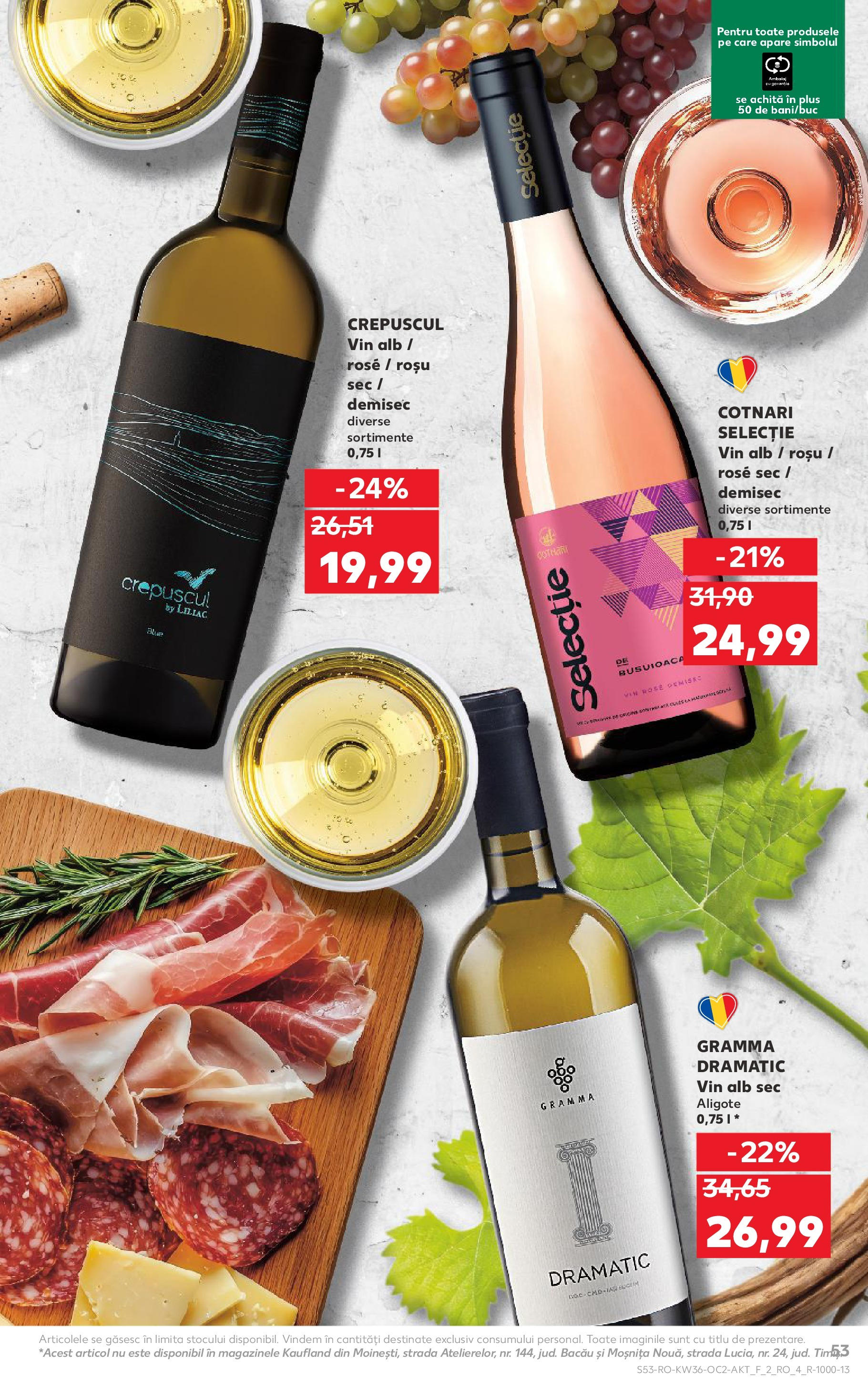 Catalog Kaufland - Bârlad 03.09.2025 - Revista si Oferta | Pagină: 53 | Produse: Vin
