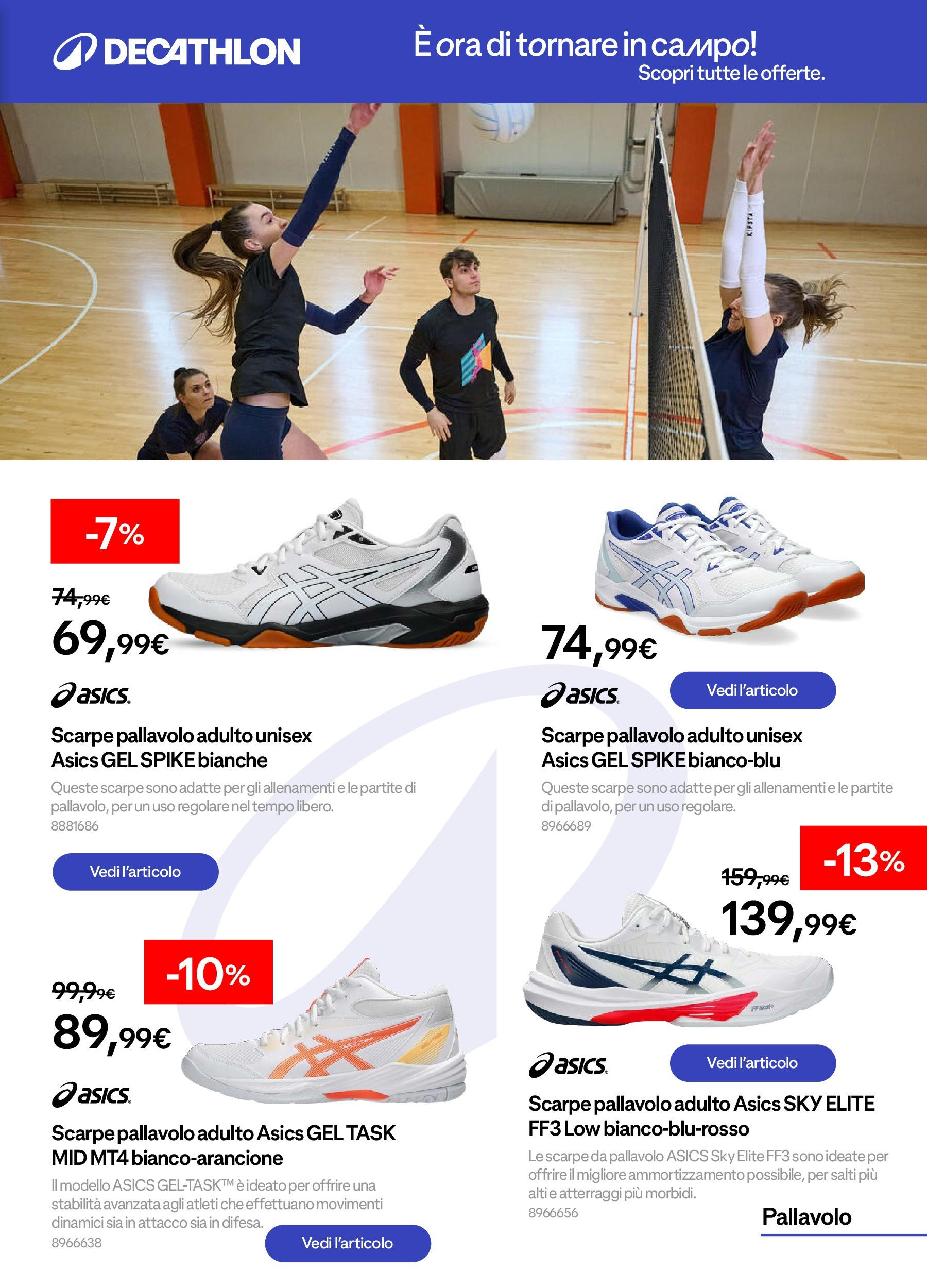 Catalogo Decathlon da 31/08/2025 > Azione in Corso | Pagina: 15 | Prodotti: Scarpe