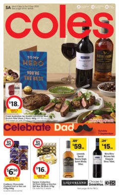 Preview of Coles Catalogue SA - valid from 03.09.2025