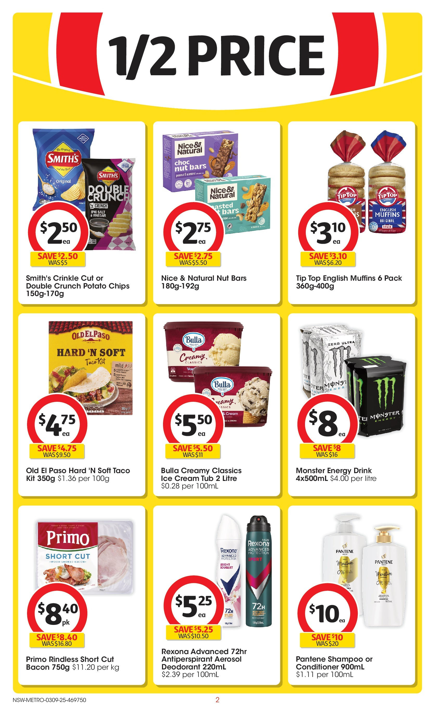 ﻿﻿Coles catalogue valid from 03/09/2025 > Online Australia | Page: 2 | Products: Fur, Antiperspirant, Salt, Vinegar