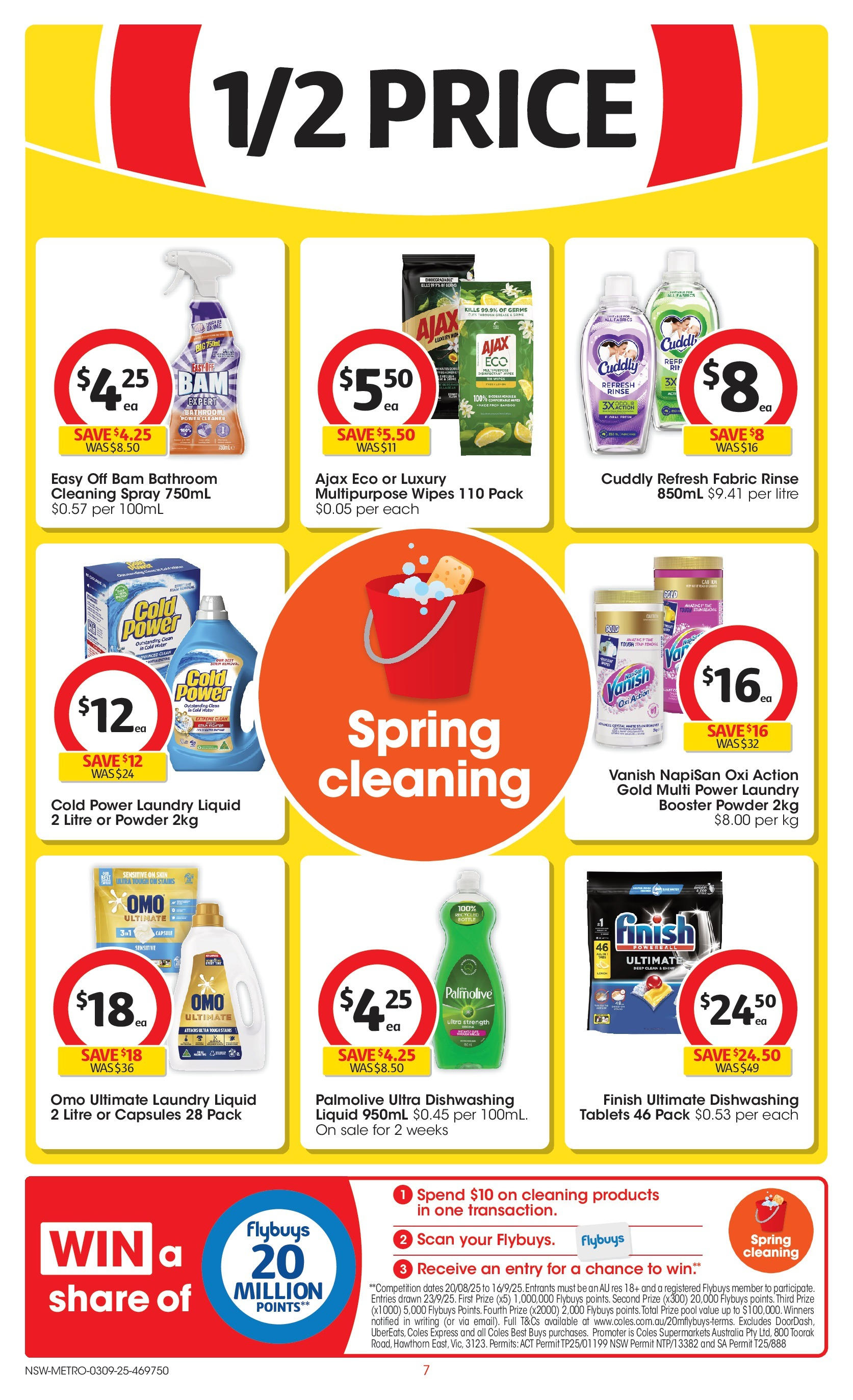 ﻿﻿Coles catalogue valid from 03/09/2025 > Online Australia | Page: 7 | Products: Cleaner, Water, Multipurpose, Tablets