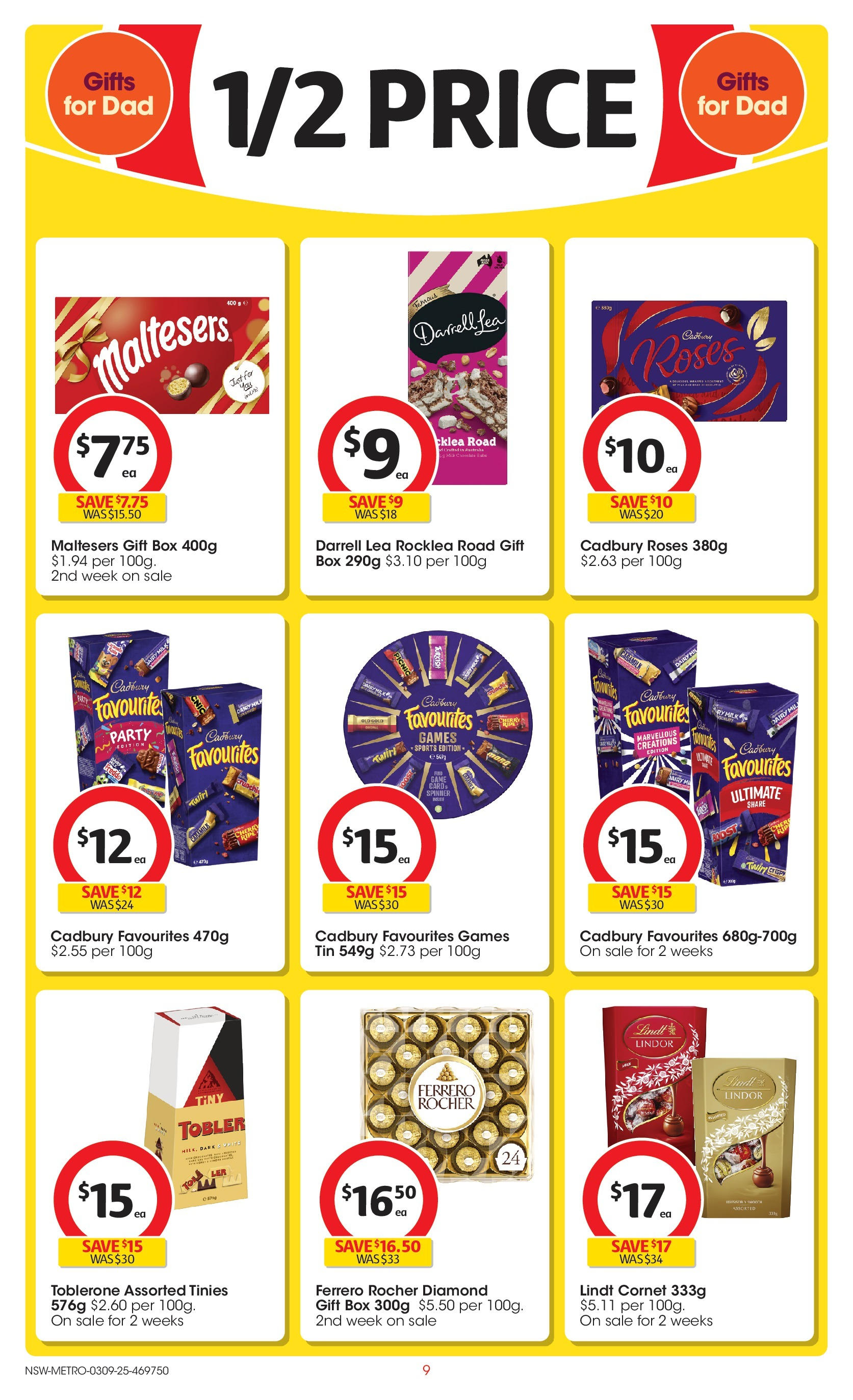 ﻿﻿Coles catalogue valid from 03/09/2025 > Online Australia | Page: 9 | Products: Diamond, Milk, Dairy, Game