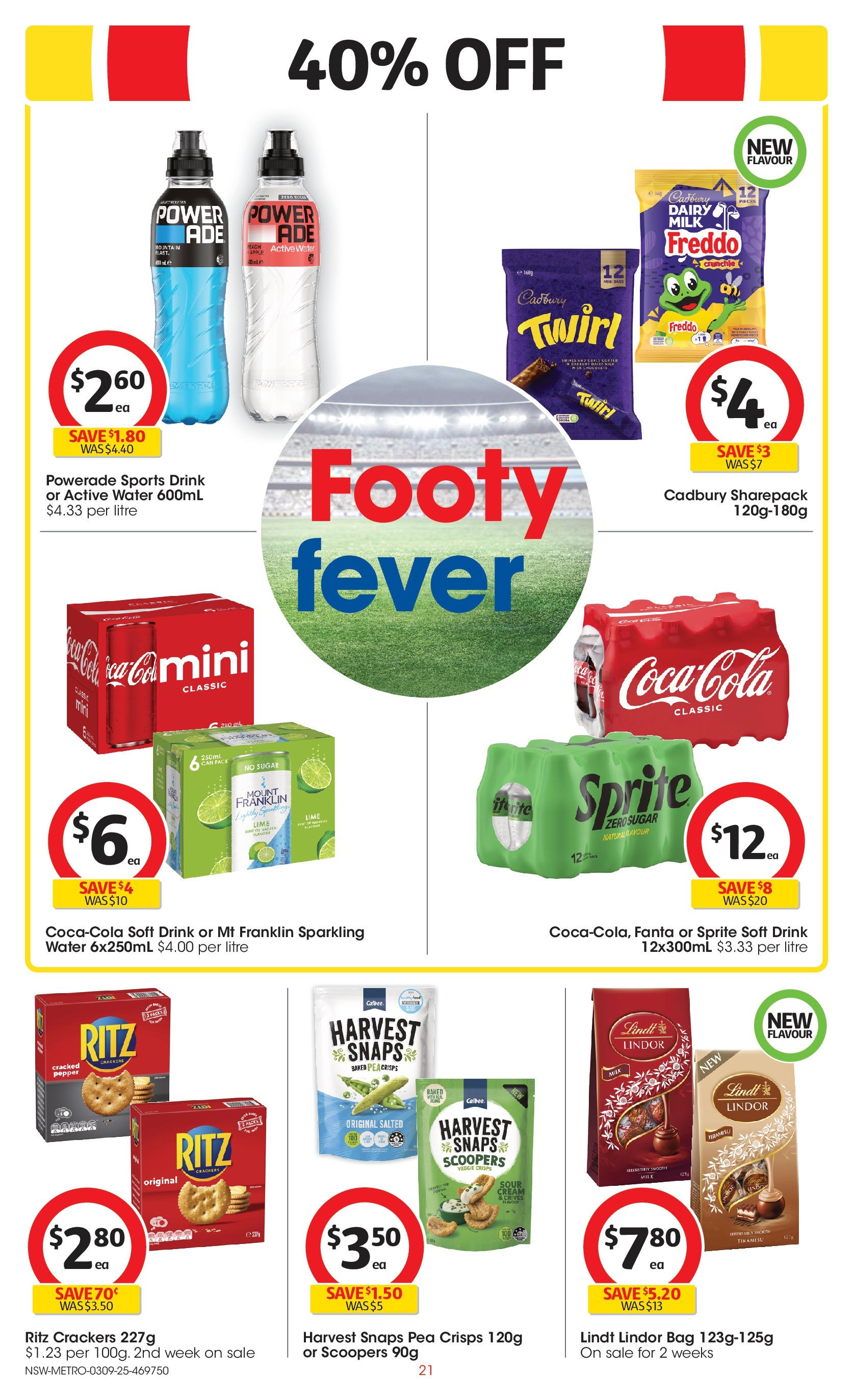 ﻿﻿Coles catalogue valid from 03/09/2025 > Online Australia | Page: 21 | Products: Crackers, Dairy, Water, Pepper