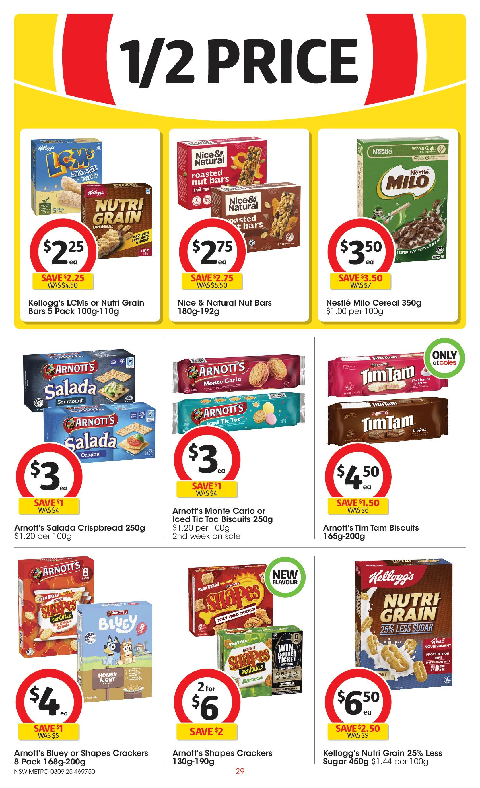 ﻿﻿Coles catalogue valid from 03/09/2025 > Online Australia | Page: 29 | Products: Wine, Strawberries, Biscuits, Sugar