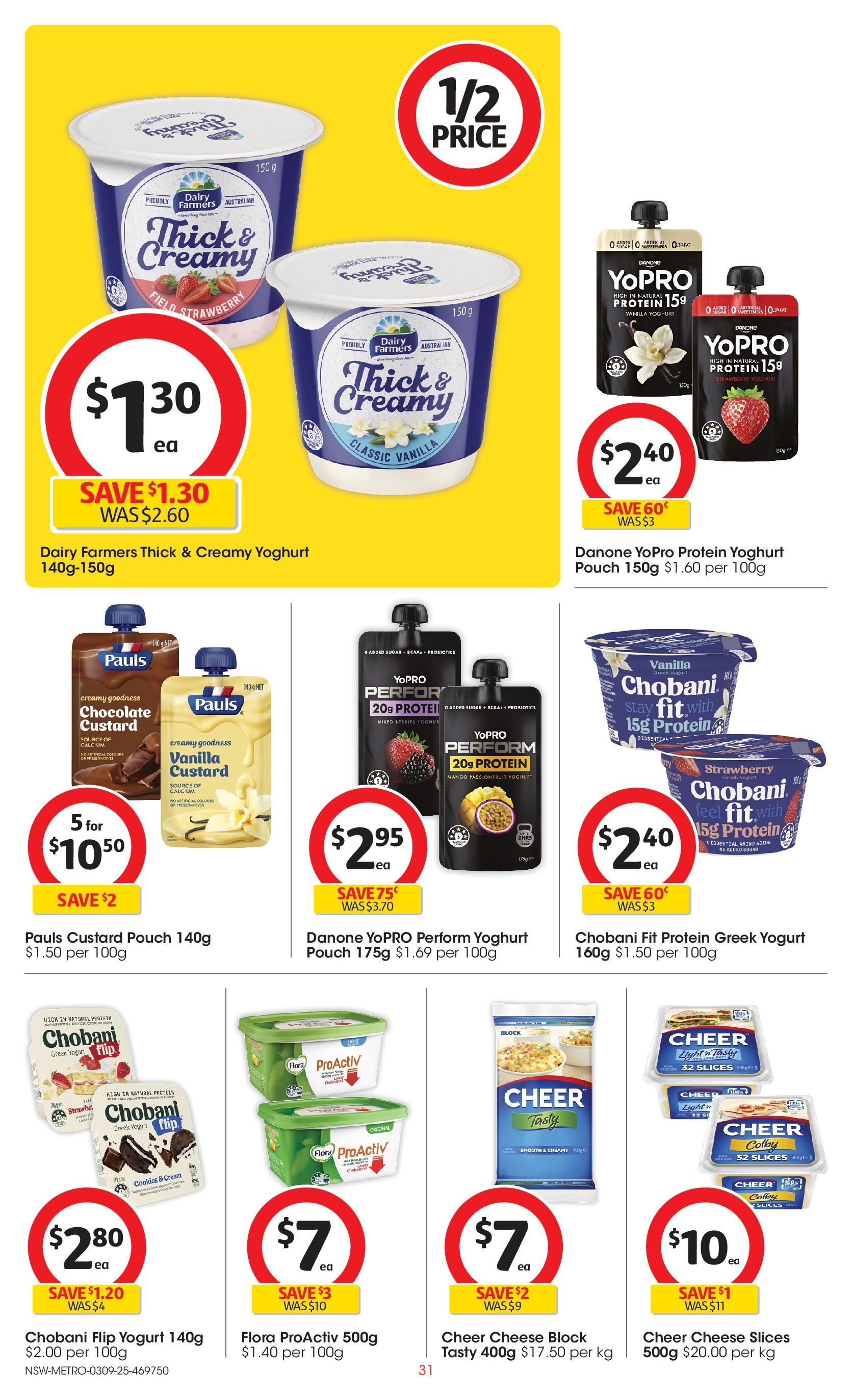 ﻿﻿Coles catalogue valid from 03/09/2025 > Online Australia | Page: 31 | Products: Light, Passionfruit, Sugar, Mango