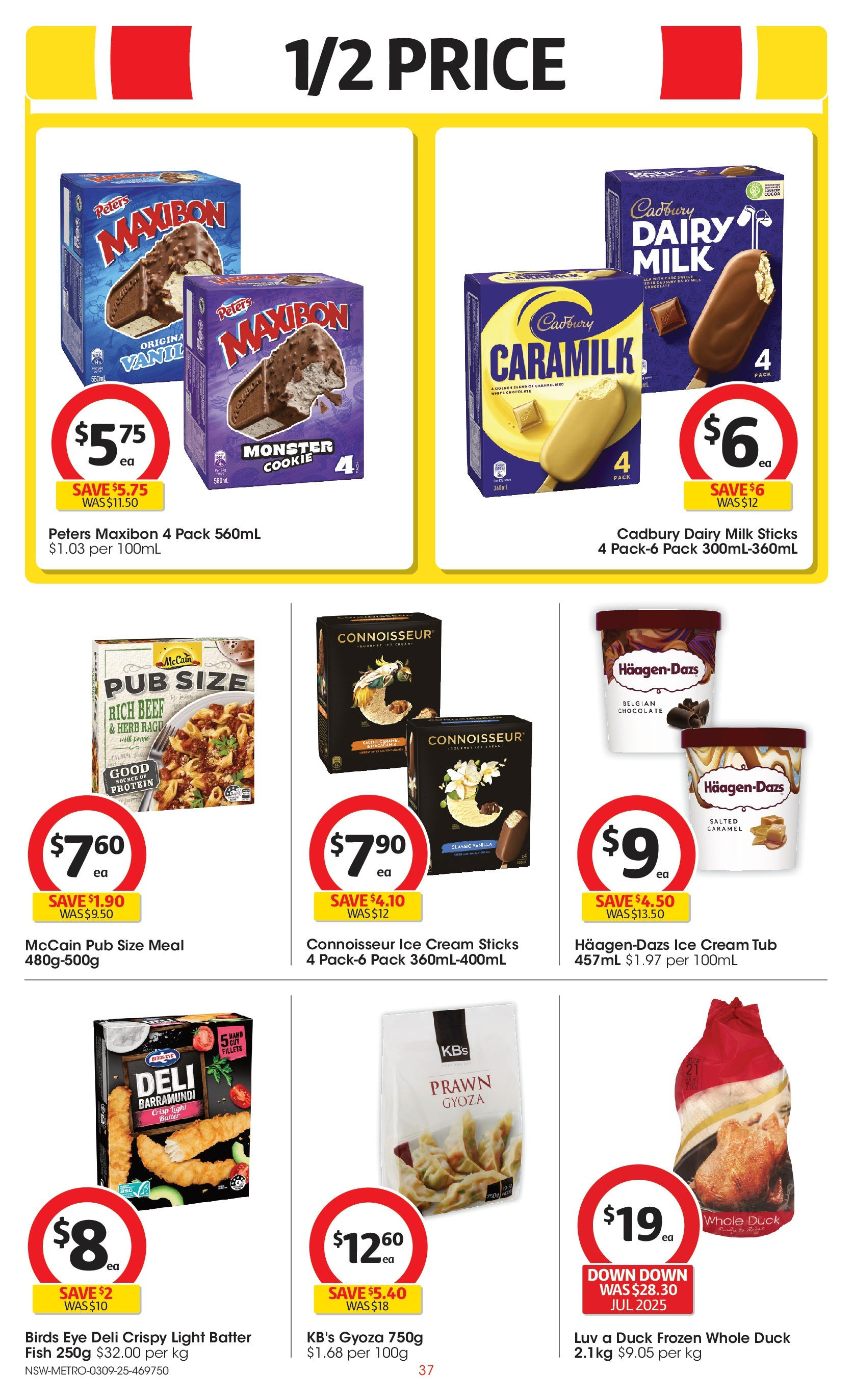 ﻿﻿Coles catalogue valid from 03/09/2025 > Online Australia | Page: 37 | Products: Milk, Dairy, Herb, Beef