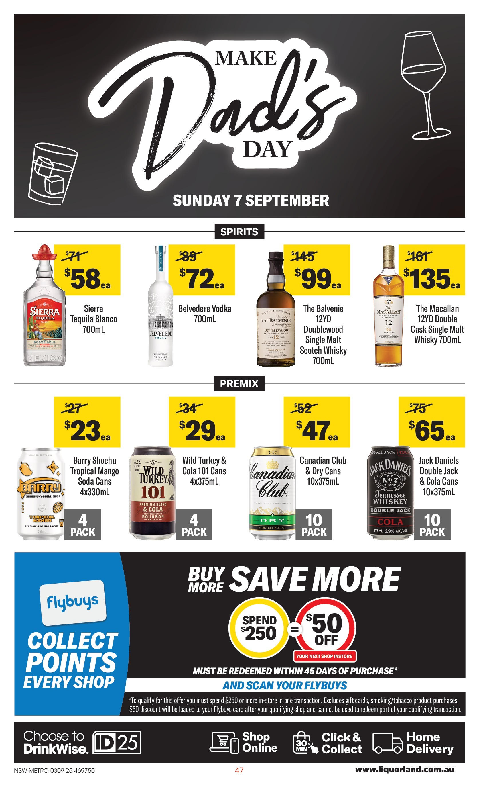 ﻿﻿Coles catalogue valid from 03/09/2025 > Online Australia | Page: 47 | Products: Bourbon, Whiskey, Sugar, Turkey