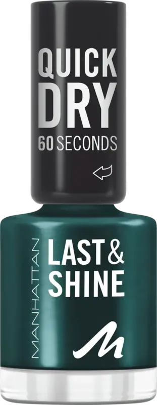 MANHATTAN Cosmetics Nagellack Last & Shine 105 Evergreen