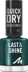 MANHATTAN Cosmetics Nagellack Last & Shine 105 Evergreen