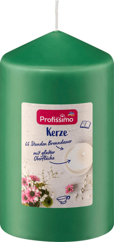 Profissimo Kerze glatt 140/80 grün