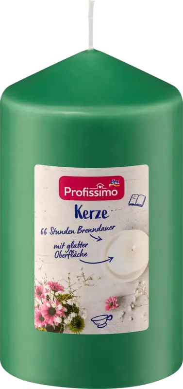 Profissimo Kerze glatt 140/80 grün