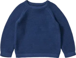 ALANA Pullover aus Strick mit Raglan-Ärmeln, blau, Gr. 122