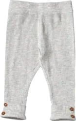 ALANA Leggings mit Ripp-Struktur, grau, Gr. 74