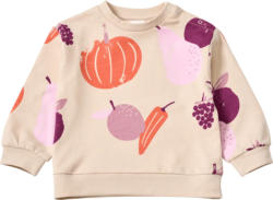 ALANA Sweatshirt mit Kürbis-Muster, beige, Gr. 86