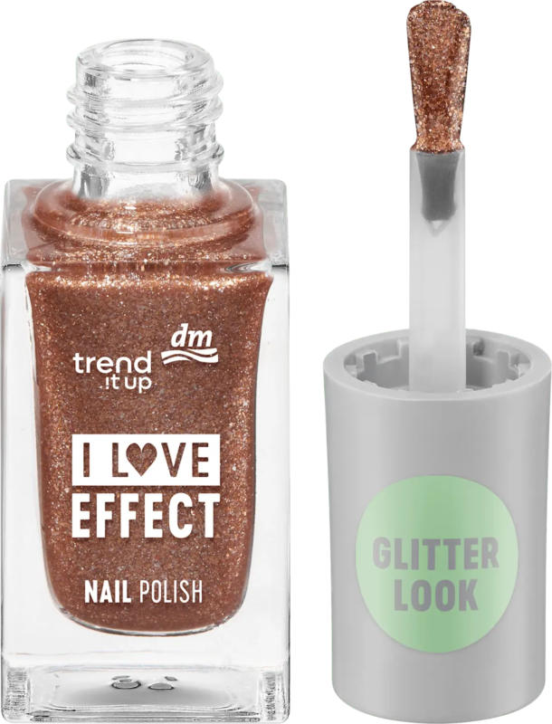 trend !t up Nagellack I love Effect Glitter Look 180