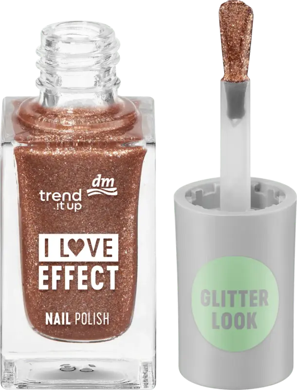 trend !t up Nagellack I love Effect Glitter Look 180