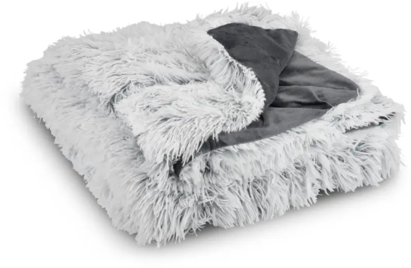 JYSK Одеяло LOTUS 135x195 бяло/сиво