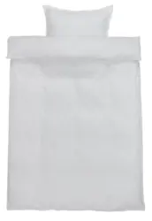 JYSK Спално бельо INGEBORG сатен 140x200 бяло