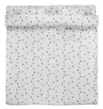 JYSK JYSK Спално бельо с чаршаф JULIA 200x220 бяло