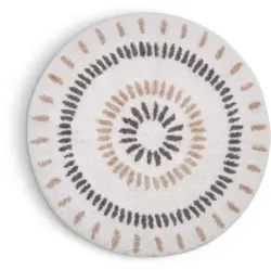 JYSK Постелка за баня MUNKFORS Ø65 см натурал