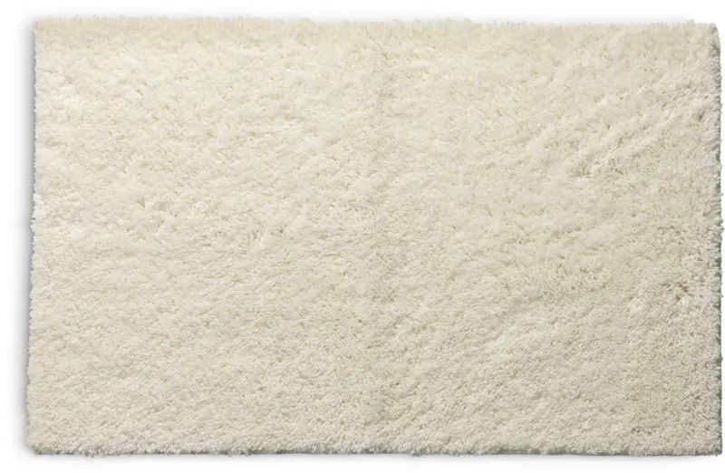 JYSK Постелка за баня KARLSTAD 50x80 бяла KRONBORG