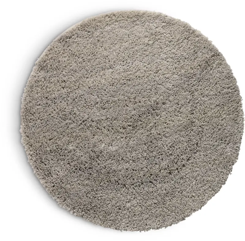 JYSK Постелка за баня KARLSTAD Ø70 светлосива KRONBORG