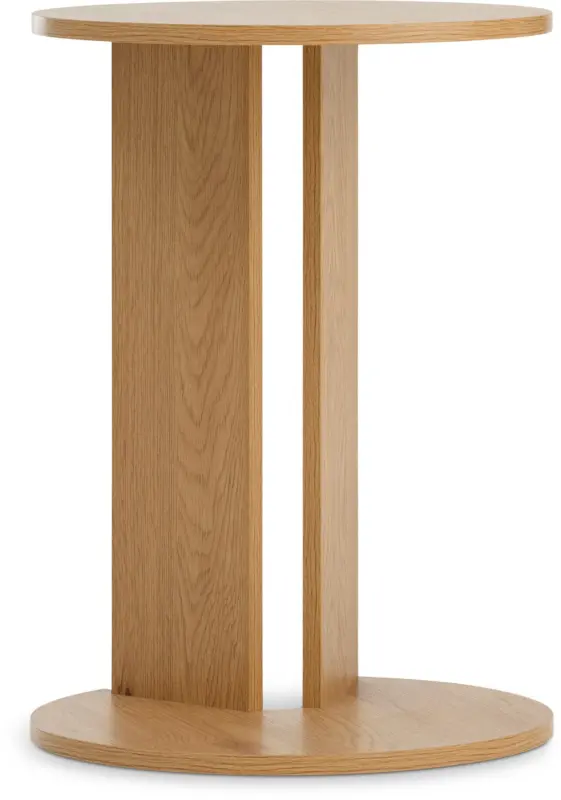 JYSK Масичка RAASTED 40x55 1 рафт цвят топъл дъб